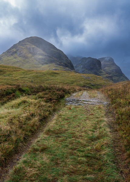 The Three Sisters of Glencoe  Picture Board by Anthony McGeever