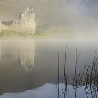 Buy canvas prints of Kilchurn Castle Panorama  by Anthony McGeever
