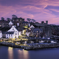Buy canvas prints of Sunset over Crail Harbour  by Anthony McGeever