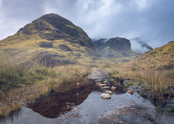 The three sisters of Glencoe  Picture Board by Anthony McGeever