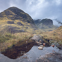 Buy canvas prints of The three sisters of Glencoe  by Anthony McGeever