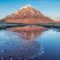 Buy canvas prints of Sunrise on the Buachaille by Anthony McGeever
