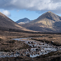 Buy canvas prints of Marsco from Glen Sligachan  by Anthony McGeever