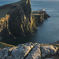 Buy canvas prints of Neist Point Lighthouse  by Anthony McGeever