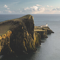 Buy canvas prints of Sunset on Neist Point by Anthony McGeever