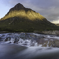 Buy canvas prints of Sunrise on the Buachaille by Anthony McGeever