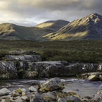 Buy canvas prints of Glencoe and the River Coupall by Anthony McGeever