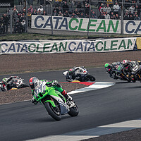 Buy canvas prints of 2022 Bennets Superbike Championships Knockhill by Anthony McGeever