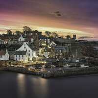 Buy canvas prints of Sunrise over Crail Harbour by Anthony McGeever