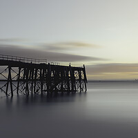 Buy canvas prints of Carlingnose Point Submarine Pier  by Anthony McGeever