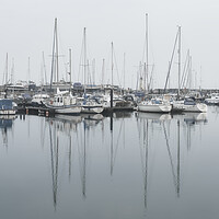 Buy canvas prints of Haar on Anstruther Harbour  by Anthony McGeever