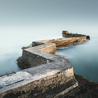Buy canvas prints of St Monans Zig Zag Pier by Anthony McGeever