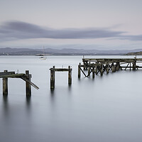 Buy canvas prints of Abandoned Pier by Anthony McGeever