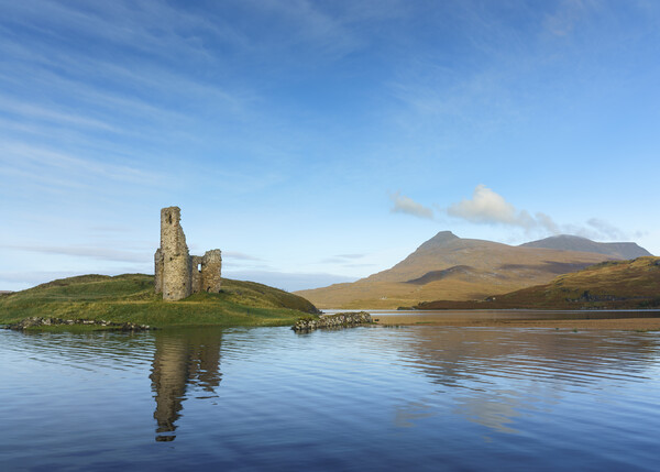 Ardvreck Castle  Picture Board by Anthony McGeever