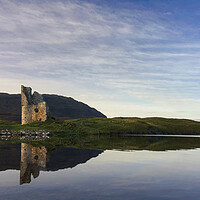 Buy canvas prints of Ardvreck Castle Sunrise  by Anthony McGeever
