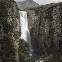 Buy canvas prints of Wailing Widow Falls Assynt by Anthony McGeever