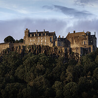 Buy canvas prints of Sunset on Stirling Castle by Anthony McGeever