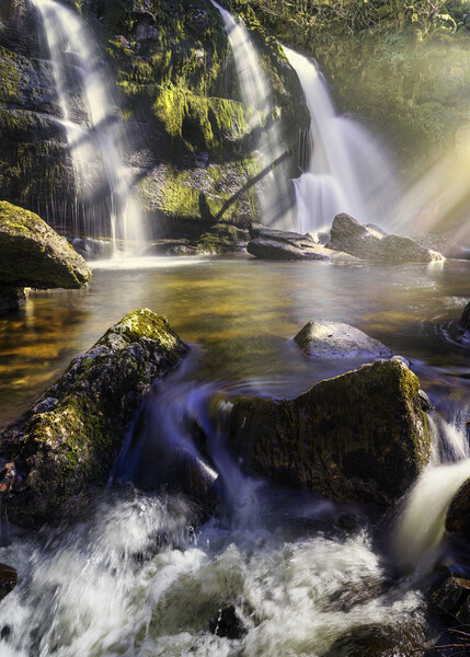 A Magical Waterfall Picture Board by Anthony McGeever