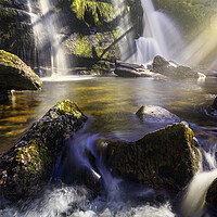 Buy canvas prints of A Magical Waterfall by Anthony McGeever
