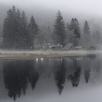 Buy canvas prints of Mystical Reflections on Loch Ard  by Anthony McGeever