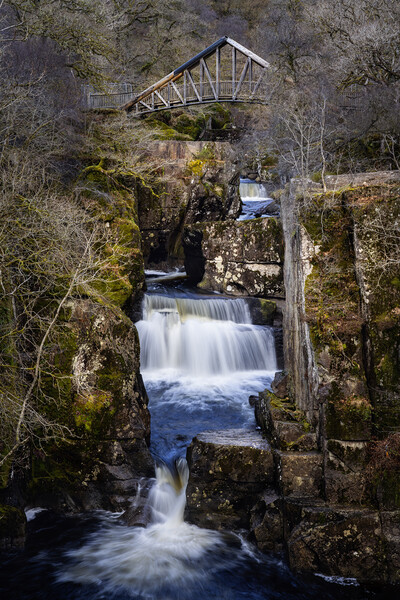 Bracklinn Falls  Picture Board by Anthony McGeever