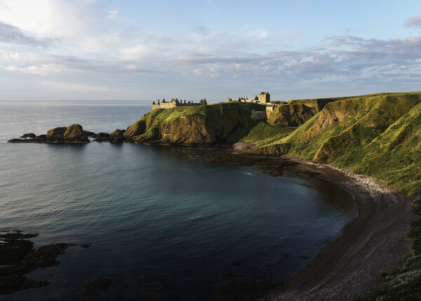 Dunnottar Castle Sunrise  Picture Board by Anthony McGeever