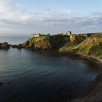Buy canvas prints of Dunnottar Castle Sunrise  by Anthony McGeever
