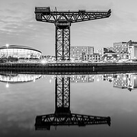 Buy canvas prints of Glasgow Skyline Panorama  by Anthony McGeever