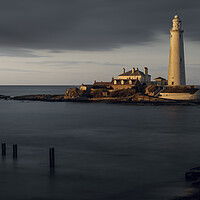 Buy canvas prints of St Marys Lighthouse  by Anthony McGeever