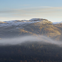 Buy canvas prints of A winter sunrise on the Ochil Hills  by Anthony McGeever