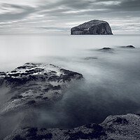 Buy canvas prints of Bass Rock from Seacliff  by Anthony McGeever
