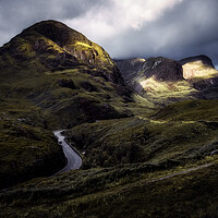 Buy canvas prints of The Three Sisters of Glencoe by Anthony McGeever