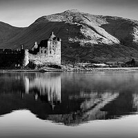 Buy canvas prints of Kilchurn Castle Reflections by Anthony McGeever