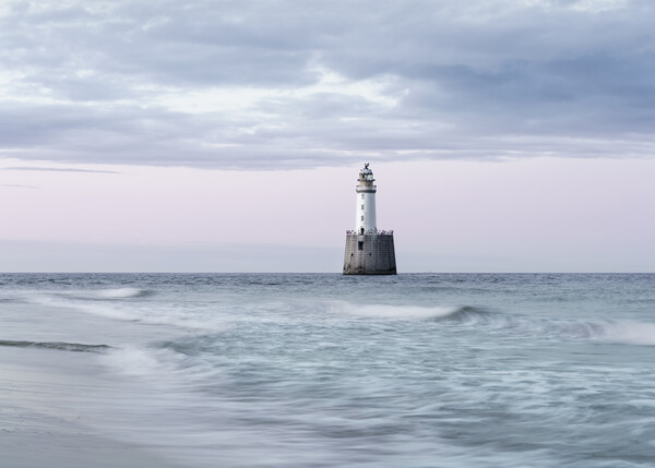 A pastel sunset at Rattray Lighthouse  Picture Board by Anthony McGeever