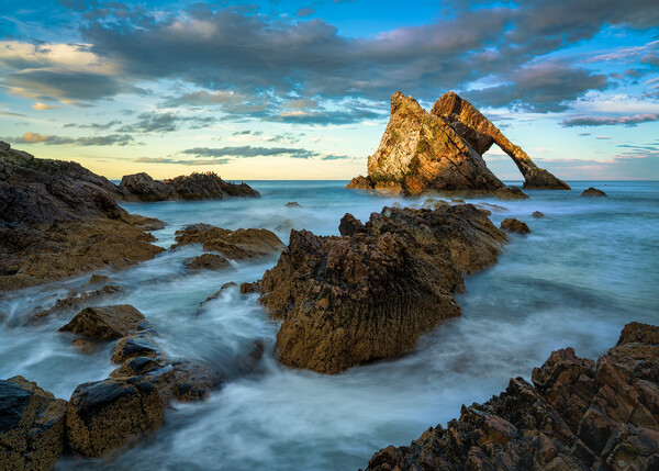 Bow Fiddle Rock Sunset  Picture Board by Anthony McGeever