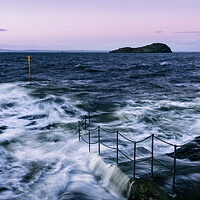 Buy canvas prints of The Old Harbour Steps  by Anthony McGeever