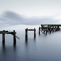 Buy canvas prints of The Old Pier  by Anthony McGeever