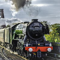 Buy canvas prints of The Flying Scotsman  by Anthony McGeever