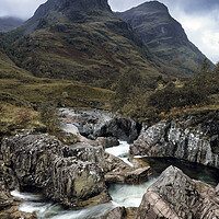 Buy canvas prints of Moody Glencoe  by Anthony McGeever