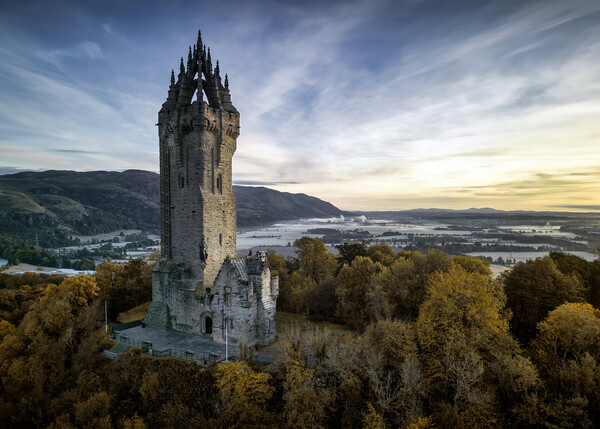 The National Wallace Monument  Picture Board by Anthony McGeever