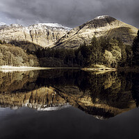 Buy canvas prints of The Bonnie Lochans Of Glencoe  by Anthony McGeever