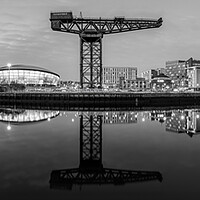 Buy canvas prints of Glasgow Skyline Panorama  by Anthony McGeever