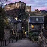 Buy canvas prints of Edinburgh Castle  by Anthony McGeever