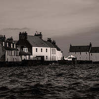 Buy canvas prints of Twighlight glow over Pittenweem by Anthony McGeever