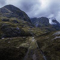 Buy canvas prints of Moody Glencoe by Anthony McGeever
