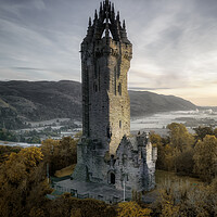 Buy canvas prints of Stirling Wallace Monument by Anthony McGeever
