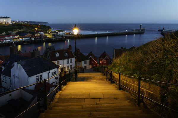 Charming Whitby  Picture Board by Anthony McGeever