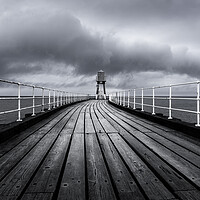 Buy canvas prints of Drama on the West Pier by Anthony McGeever