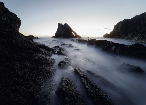 Ethereal Bow Fiddle Rock  Picture Board by Anthony McGeever