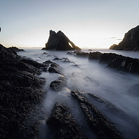 Buy canvas prints of Ethereal Bow Fiddle Rock  by Anthony McGeever